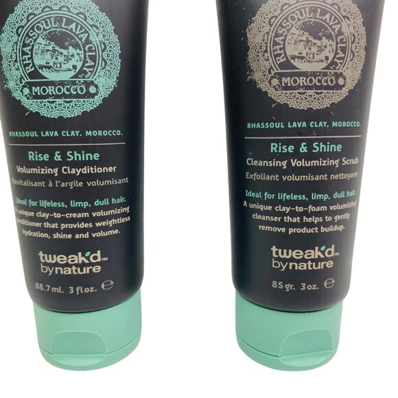 Tweak-d by Nature Rise and Shine Cleansing Volumizing Scrub & Clayditioner 3 oz - Picture 2 of 3
